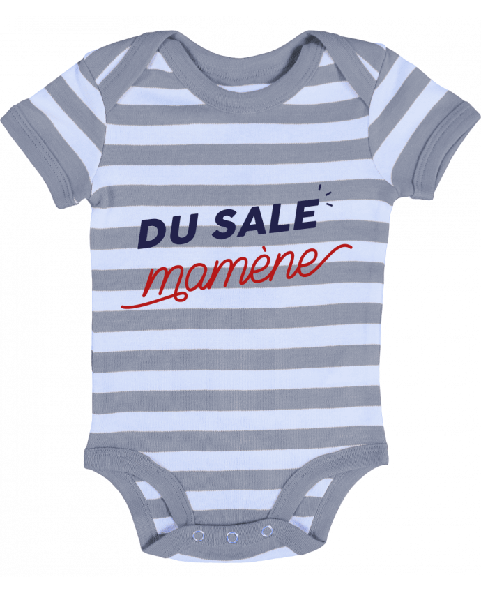 Body Bébé Rayé du sale mamène by Ruuud - Ruuud