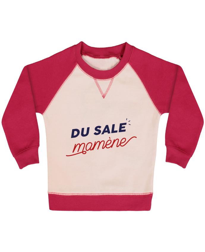 Sweat bébé manches contrastée du sale mamène by Ruuud par Ruuud