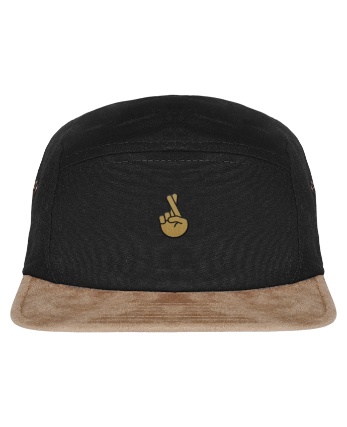 5 panel Daim Doigts croisés yellow par tunetoo