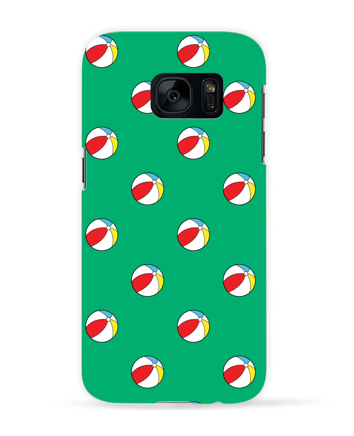 Case 3D Samsung Galaxy S7 Ballon de plage by tunetoo