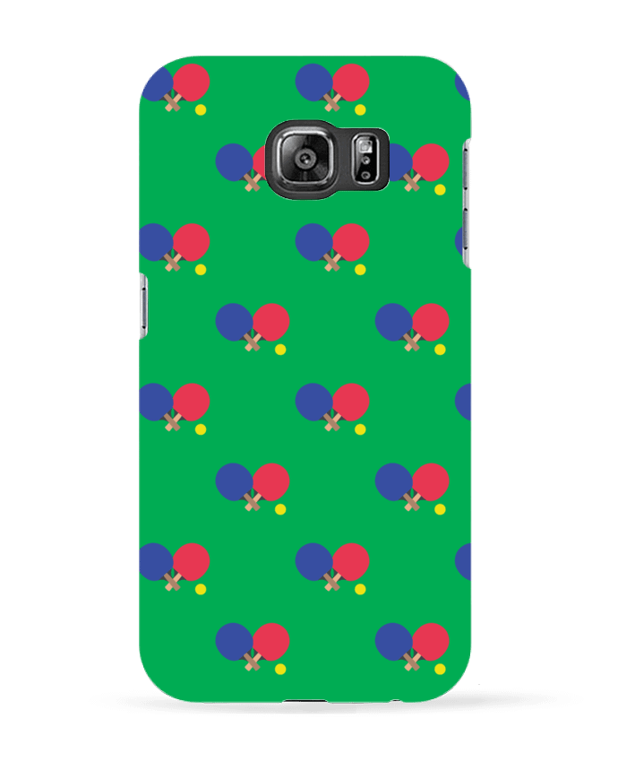 Case 3D Samsung Galaxy S6 Ping Pong - tunetoo