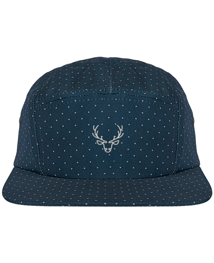 5 Panel Cap dot pattern Cerf by tunetoo