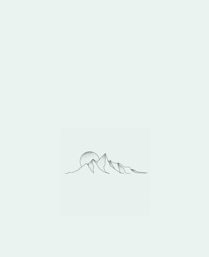 Tote Bag cotton mountain draw by /wait-design
