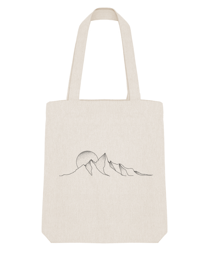 Tote Bag Stanley Stella mountain draw by /wait-design 