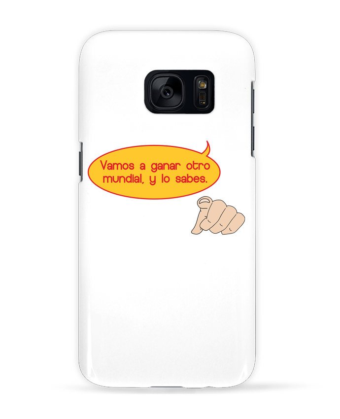 Case 3D Samsung Galaxy S7 Vamos a ganar otro mundial y lo sabes by tunetoo