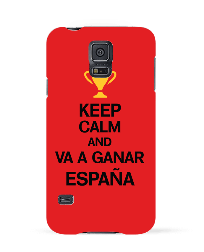 Case 3D Samsung Galaxy S5 Keep calm and va a ganar by tunetoo