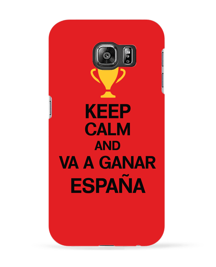 Carcasa Samsung Galaxy S6 Keep calm and va a ganar - tunetoo