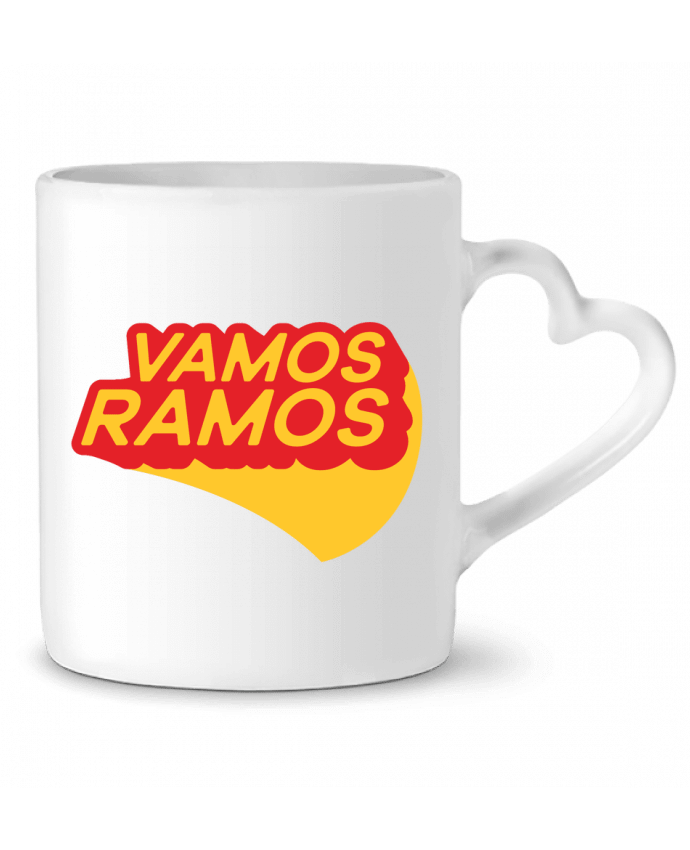 Mug coeur Vamos Ramos par tunetoo