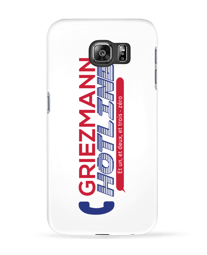 Case 3D Samsung Galaxy S6 Griezmann Hotline - tunetoo