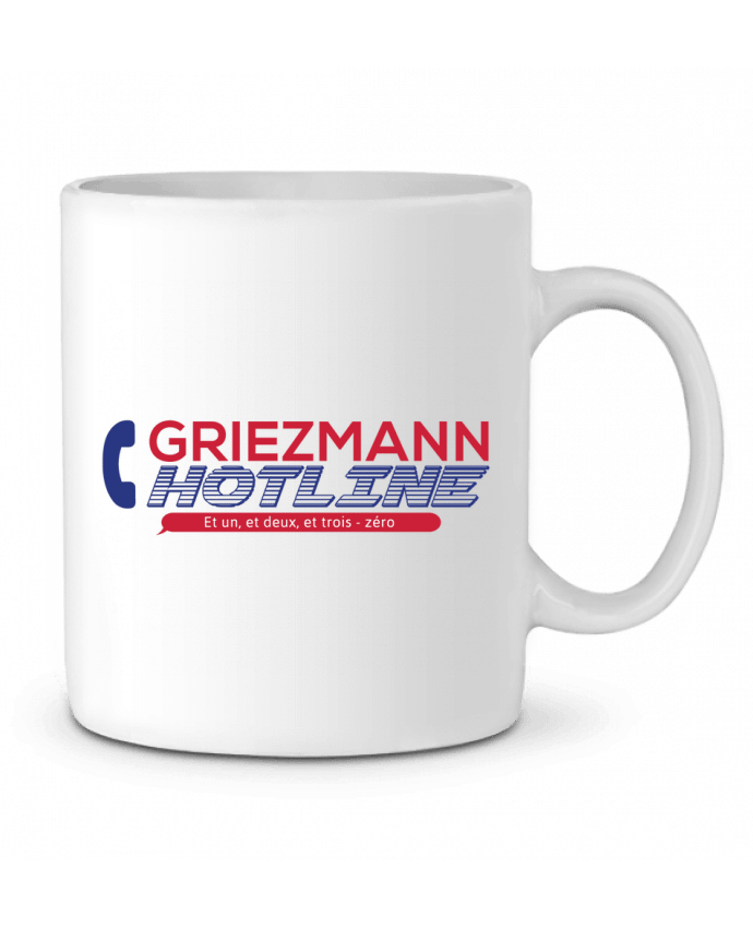 Ceramic Mug Griezmann Hotline by tunetoo