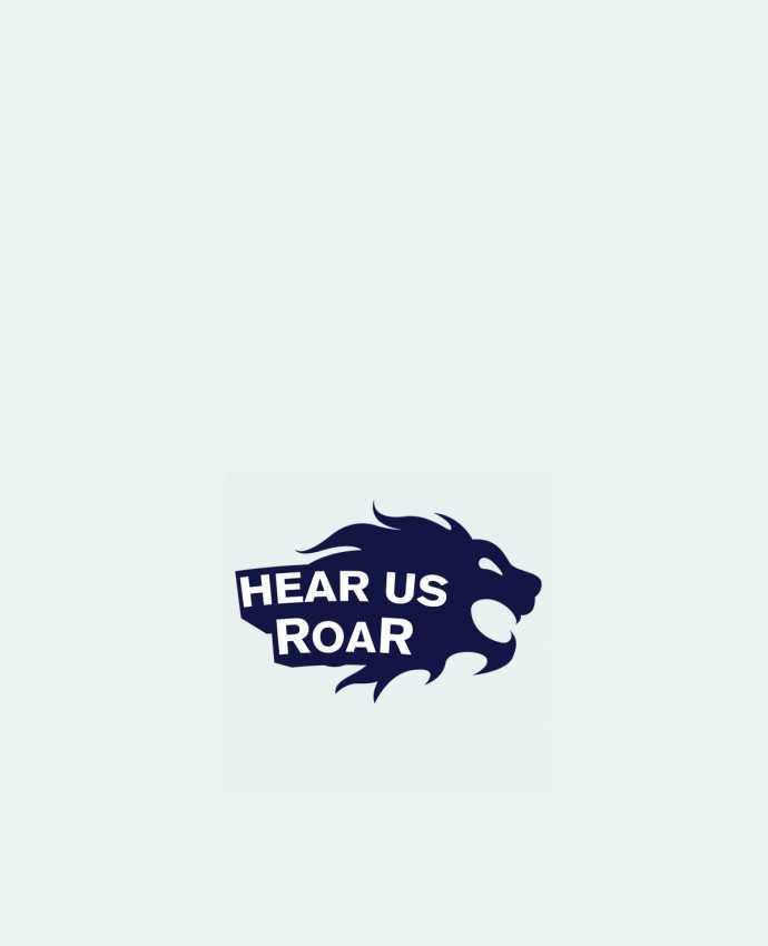 Tote Bag cotton Hear us Roar by tunetoo