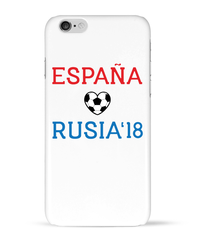 Case 3D iPhone 6 España Rusia 2018 by tunetoo