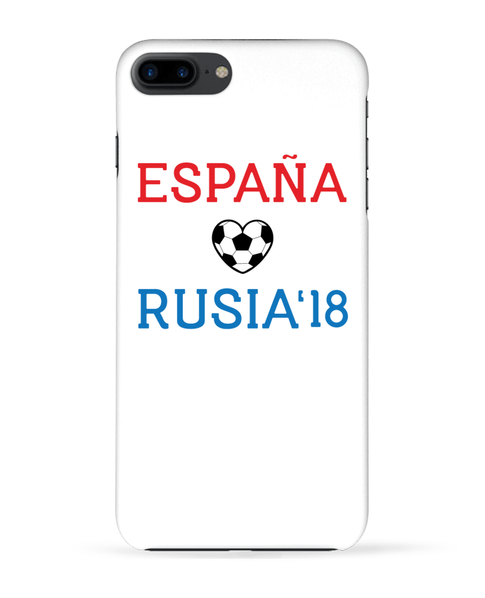 Case 3D iPhone 7+ España Rusia 2018 by tunetoo