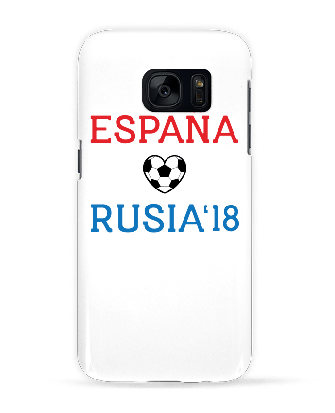Coque 3D Samsung Galaxy S7  España Rusia 2018 par tunetoo