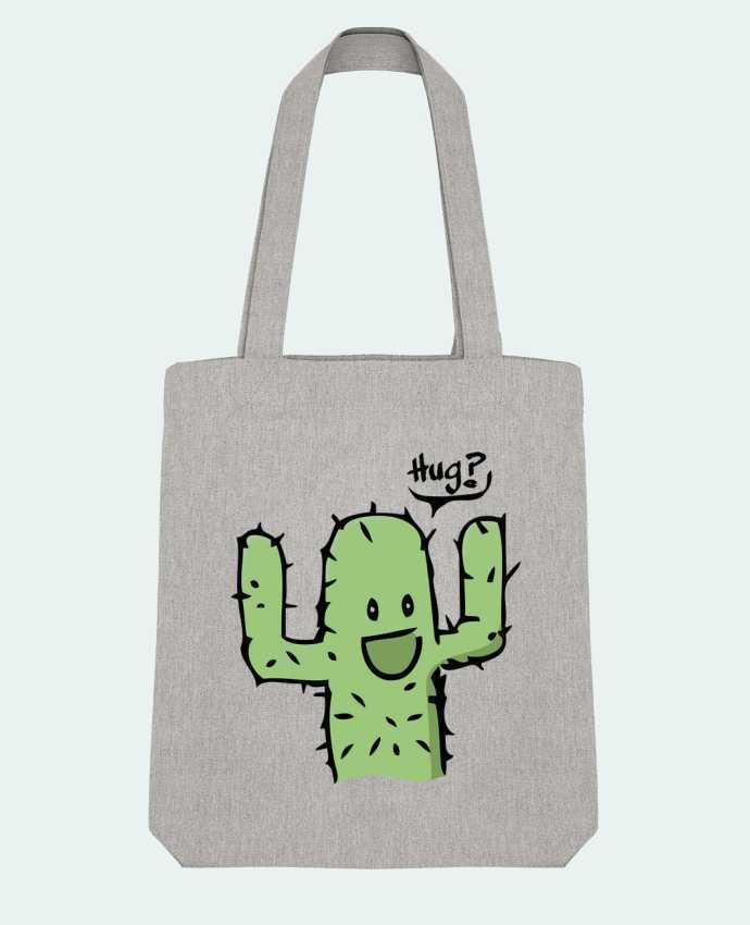 Tote Bag Stanley Stella cactus calin gratuit par Tête Au Carré 