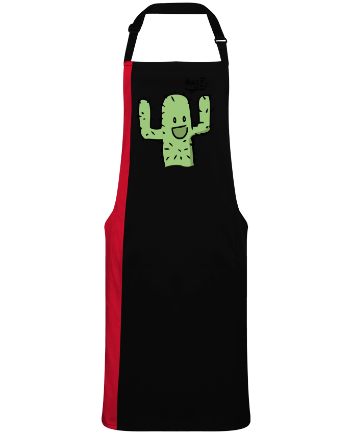 Tablier bicolore cactus calin gratuit par  Tête Au Carré