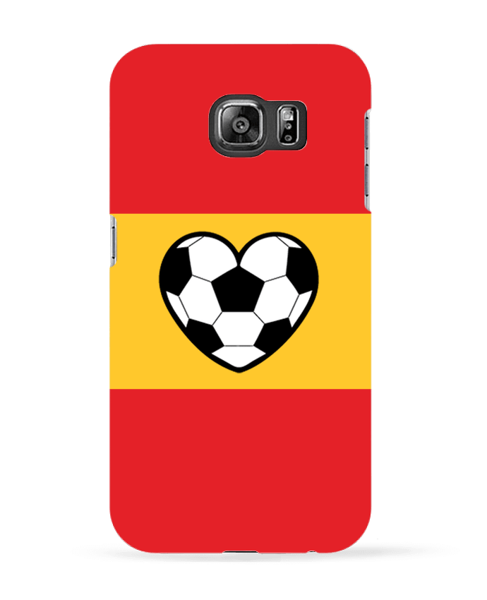 Coque Samsung Galaxy S6 Bandera corazón - tunetoo