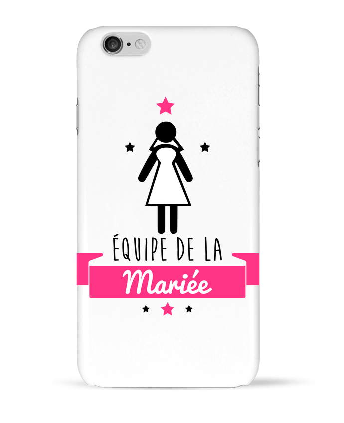 Case 3D iPhone 6 Equipe de la mariée by Benichan