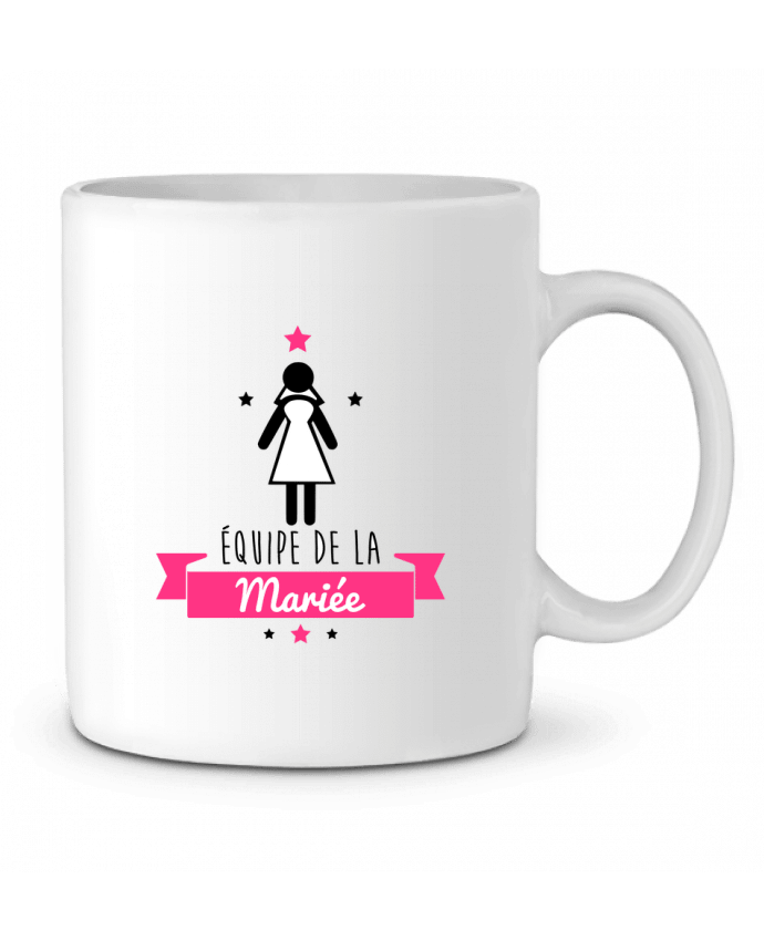 Ceramic Mug Equipe de la mariée by Benichan