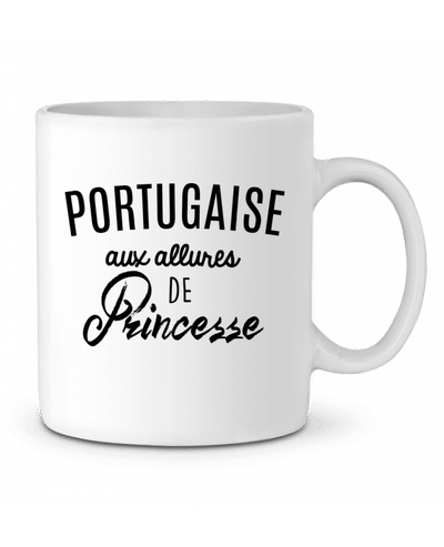 Mug  Portugaise aux allures de Princesse par LPMDL