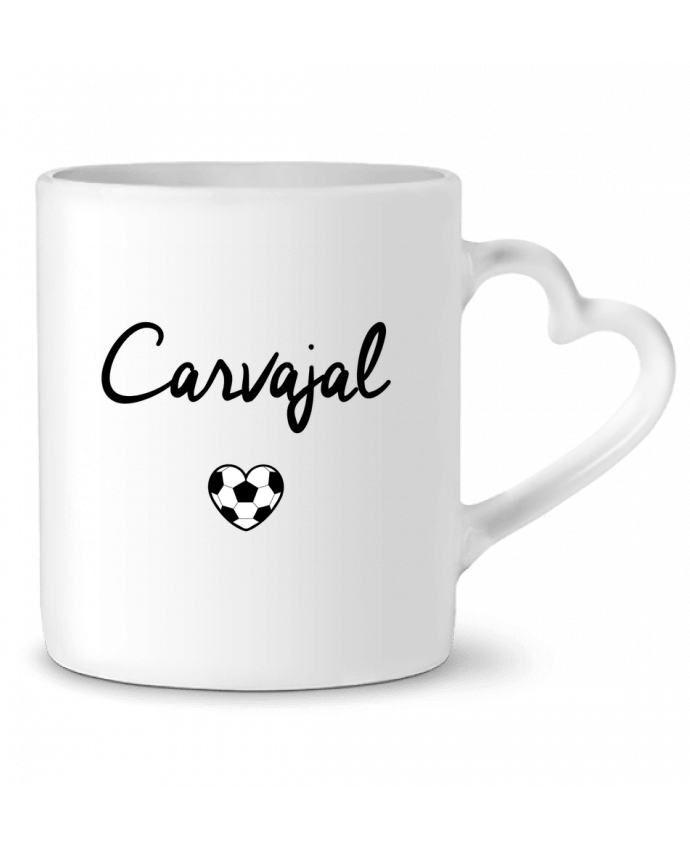 Mug coeur Daniel Carvajal light par tunetoo