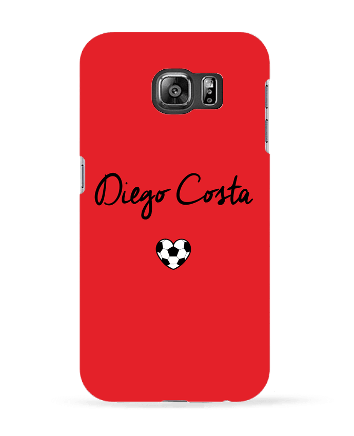 Case 3D Samsung Galaxy S6 Diego Costa light - tunetoo