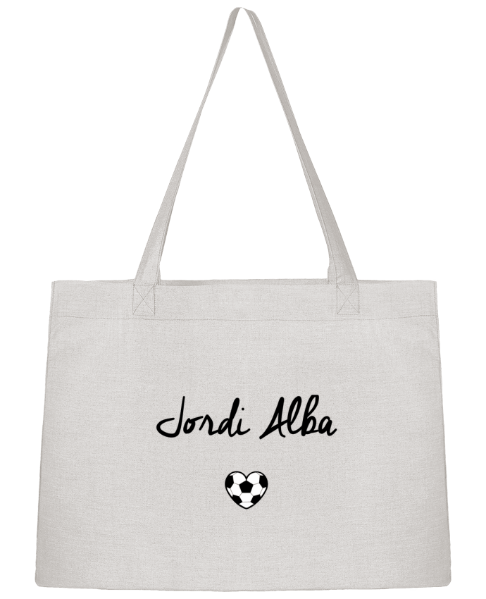 Shopping tote bag Stanley Stella Jordi Alba light by tunetoo