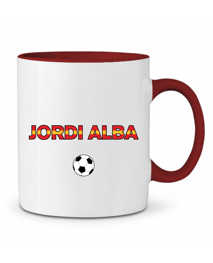 Mug bicolore Jordi Alba tunetoo