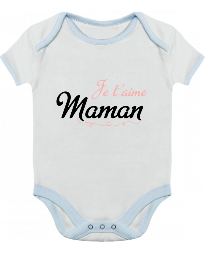 Baby Body Contrast Je t'aime Maman by tunetoo