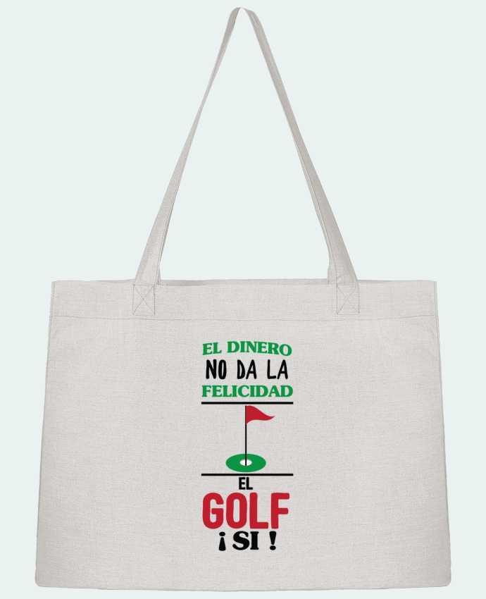 Shopping tote bag Stanley Stella El dinero no da la felicidad, el golf si ! by tunetoo