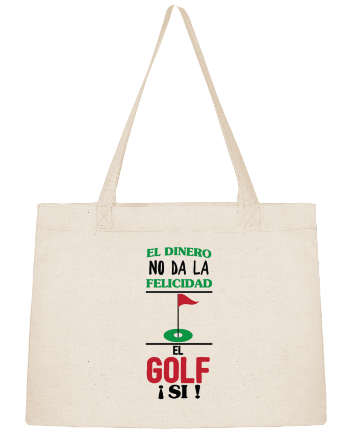 Shopping tote bag Stanley Stella El dinero no da la felicidad, el golf si ! by tunetoo