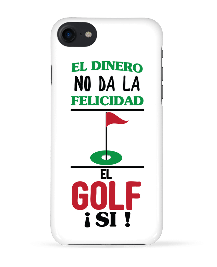 Case 3D iPhone 7 El dinero no da la felicidad, el golf si ! de tunetoo