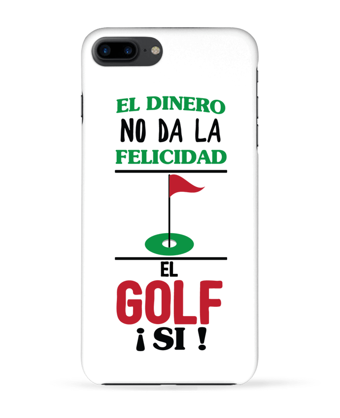 Case 3D iPhone 7+ El dinero no da la felicidad, el golf si ! by tunetoo
