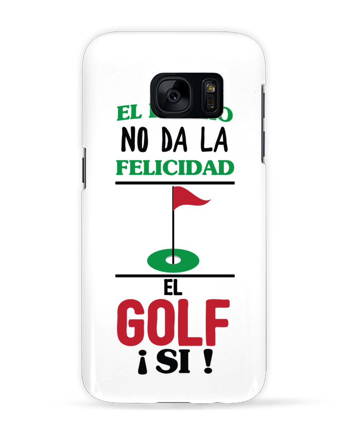 Case 3D Samsung Galaxy S7 El dinero no da la felicidad, el golf si ! by tunetoo