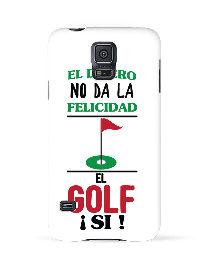 Case 3D Samsung Galaxy S5 El dinero no da la felicidad, el golf si ! by tunetoo