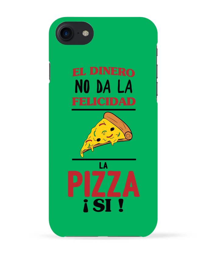 COQUE 3D Iphone 7 El dinero no da la felicidad, la pizza si ! de tunetoo