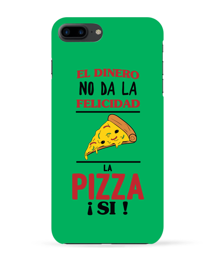 Coque iPhone 7 + El dinero no da la felicidad, la pizza si ! par tunetoo