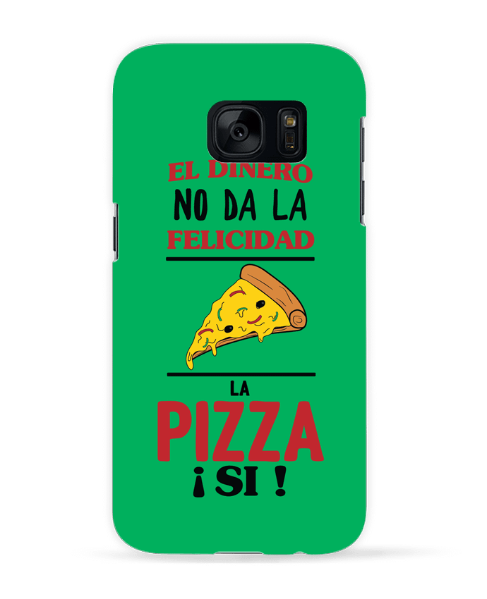 Coque 3D Samsung Galaxy S7  El dinero no da la felicidad, la pizza si ! par tunetoo