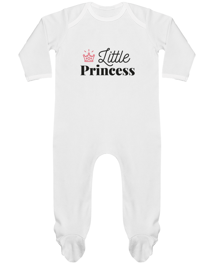 Baby Sleeper long sleeves Contrast Little princess by arsen