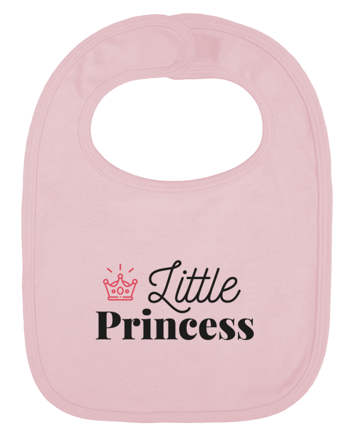 Baby Bib plain and contrast Little princess by arsen