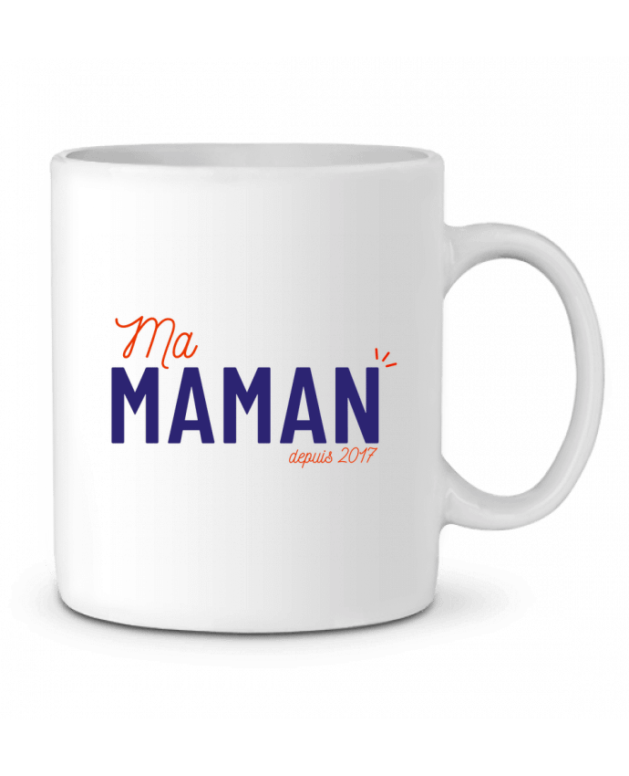 Taza Cerámica Ma maman depuis 2017 por arsen