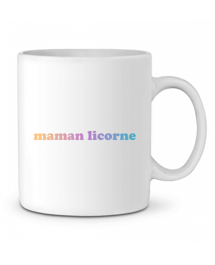 Ceramic Mug Maman licorne by arsen