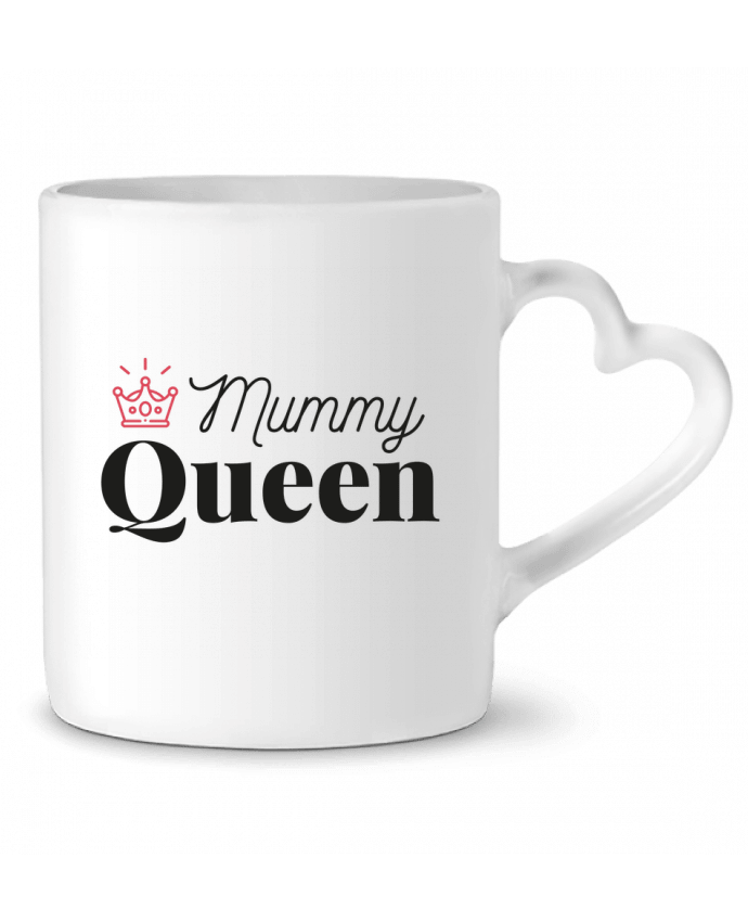 Mug coeur Mummy queen par arsen