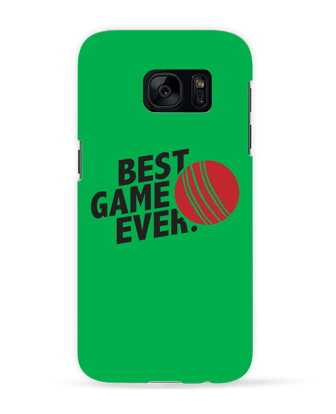 Coque 3D Samsung Galaxy S7  BEST GAME EVER Cricket par tunetoo