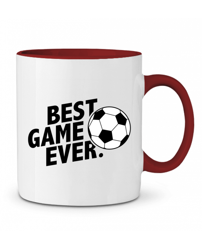 Mug bicolore BEST GAME EVER Football tunetoo