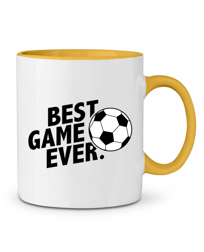 Two-tone Ceramic Mug BEST GAME EVER Football tunetoo