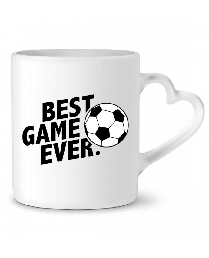 Mug Heart BEST GAME EVER Football by tunetoo