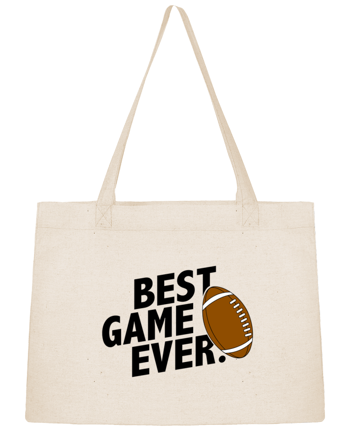 Shopping tote bag Stanley Stella BEST GAME EVER Rugby by tunetoo