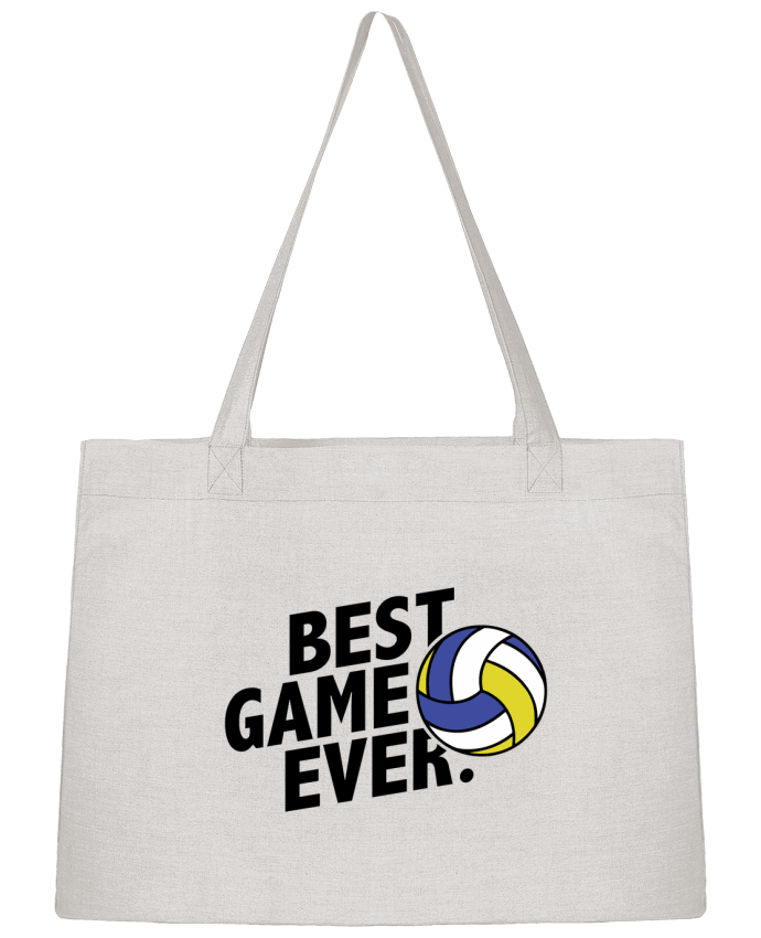 Shopping tote bag Stanley Stella BEST GAME EVER Volley by tunetoo