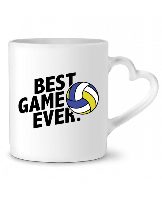 Mug Heart BEST GAME EVER Volley by tunetoo